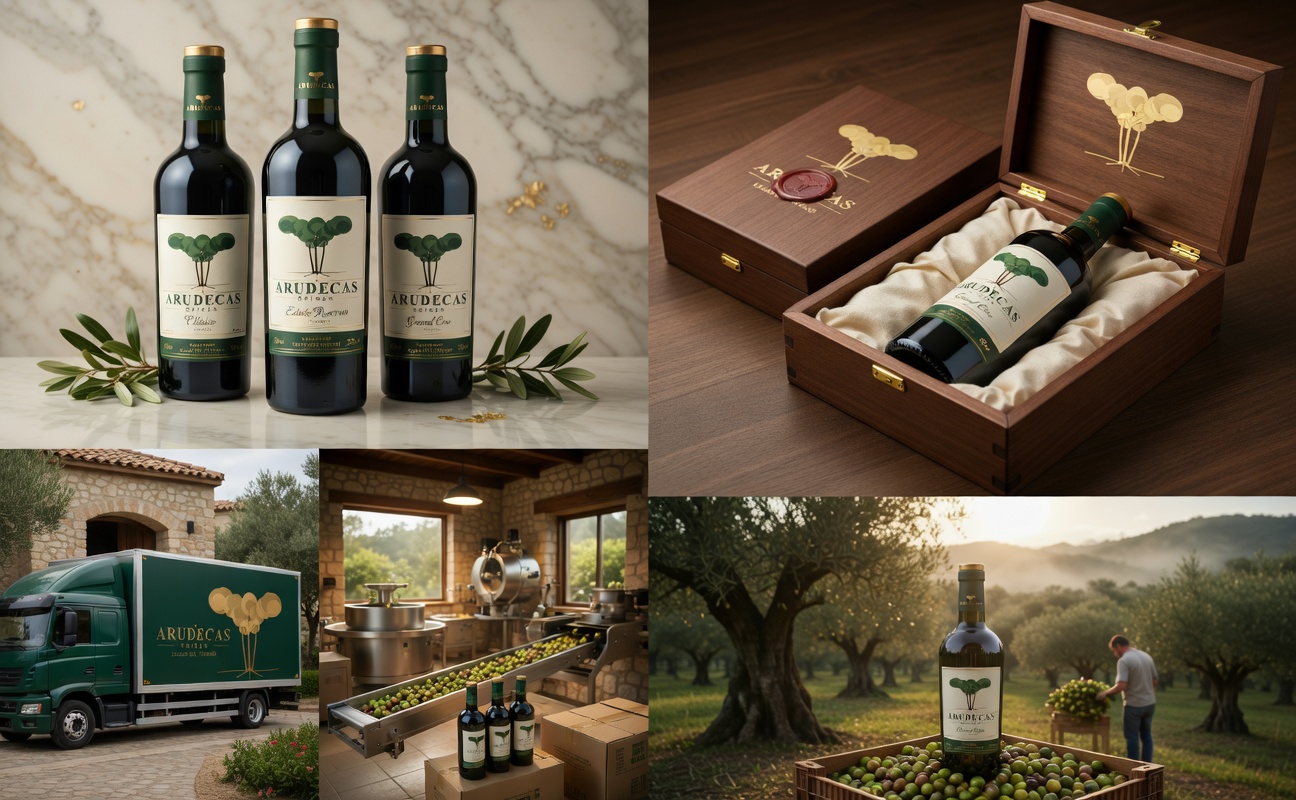 Estate Reserva bottle presentation